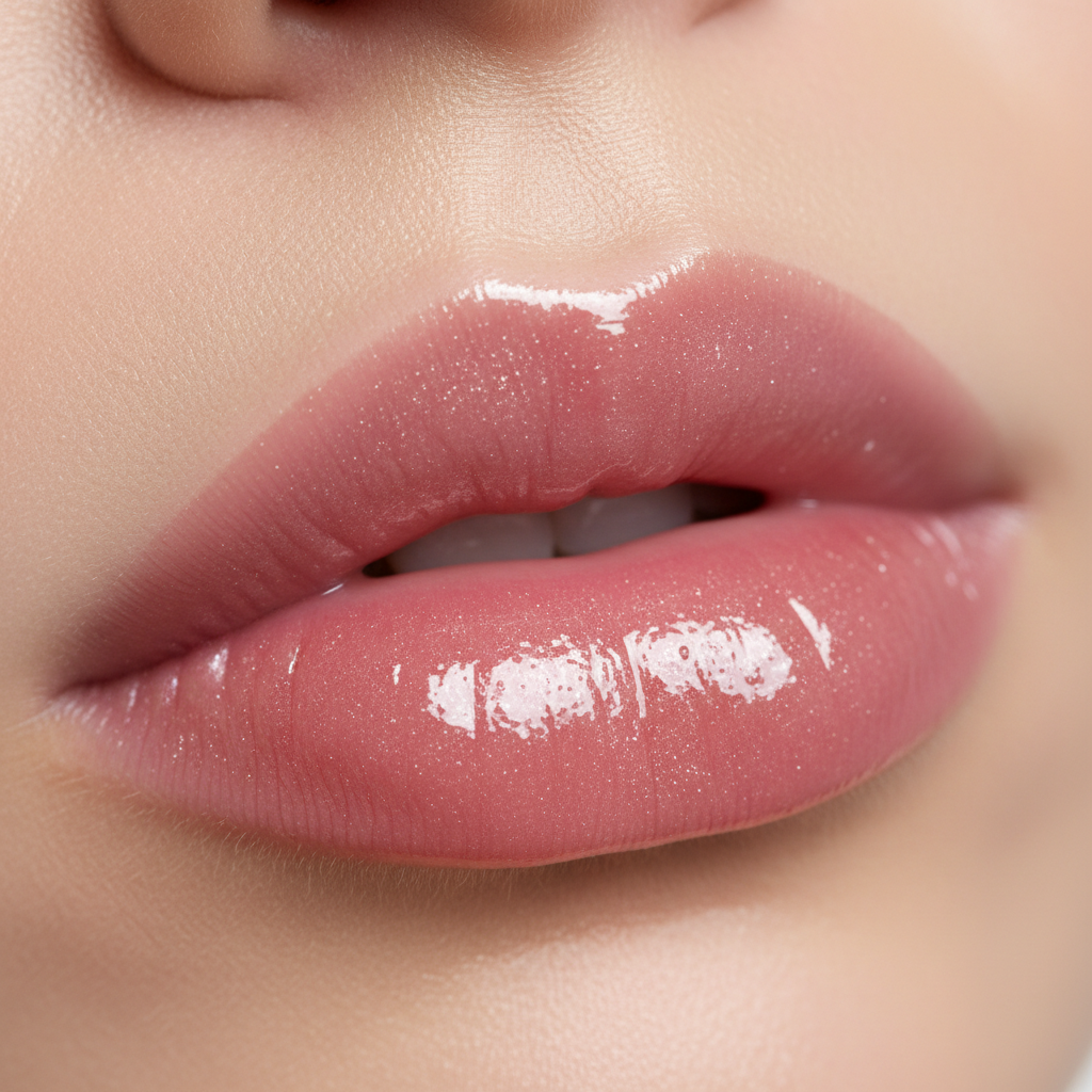 After - Lakerain Lip Gloss